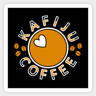 Kafiju Coffee Black Sticker